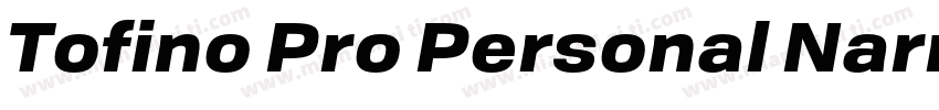 Tofino Pro Personal Narrow Semibold字体转换